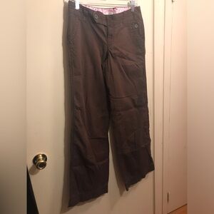 So Wear It Declare It Brown Wide Leg Cargo Pants Size 9
